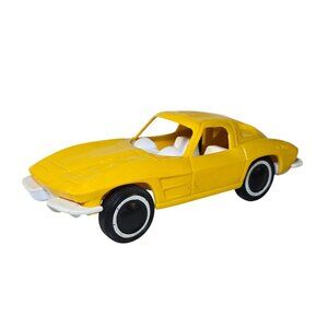 Vintage Tonka 1960s Yellow Corvette Split Window Car For Mini-Tonka Car Carrier